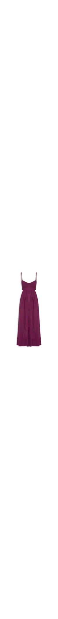 Vestido Recortes Listrado – Rosa