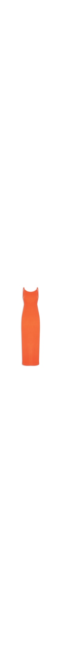 Vestido Regata Decote Costas - Laranja