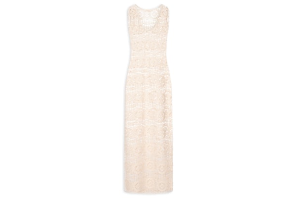 Vestido Regata Mandala Knit - Bege