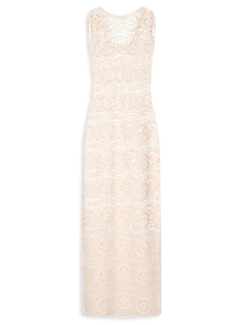 Vestido Regata Mandala Knit – Bege