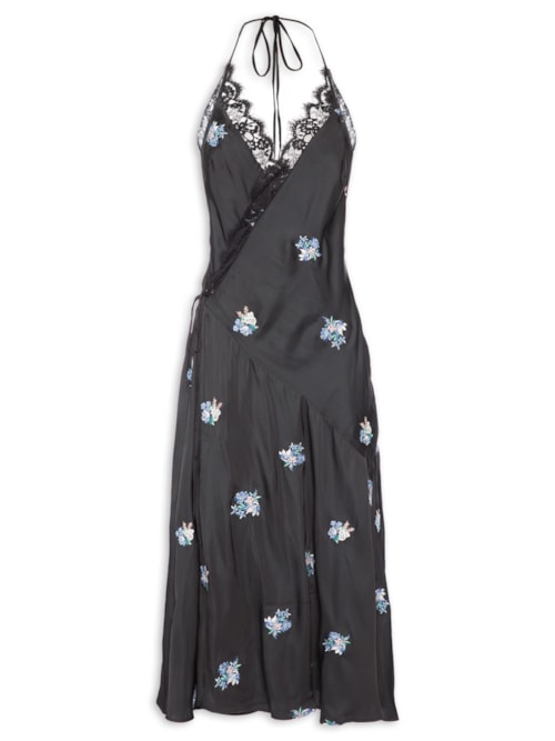 Vestido Renda Romance - Preto