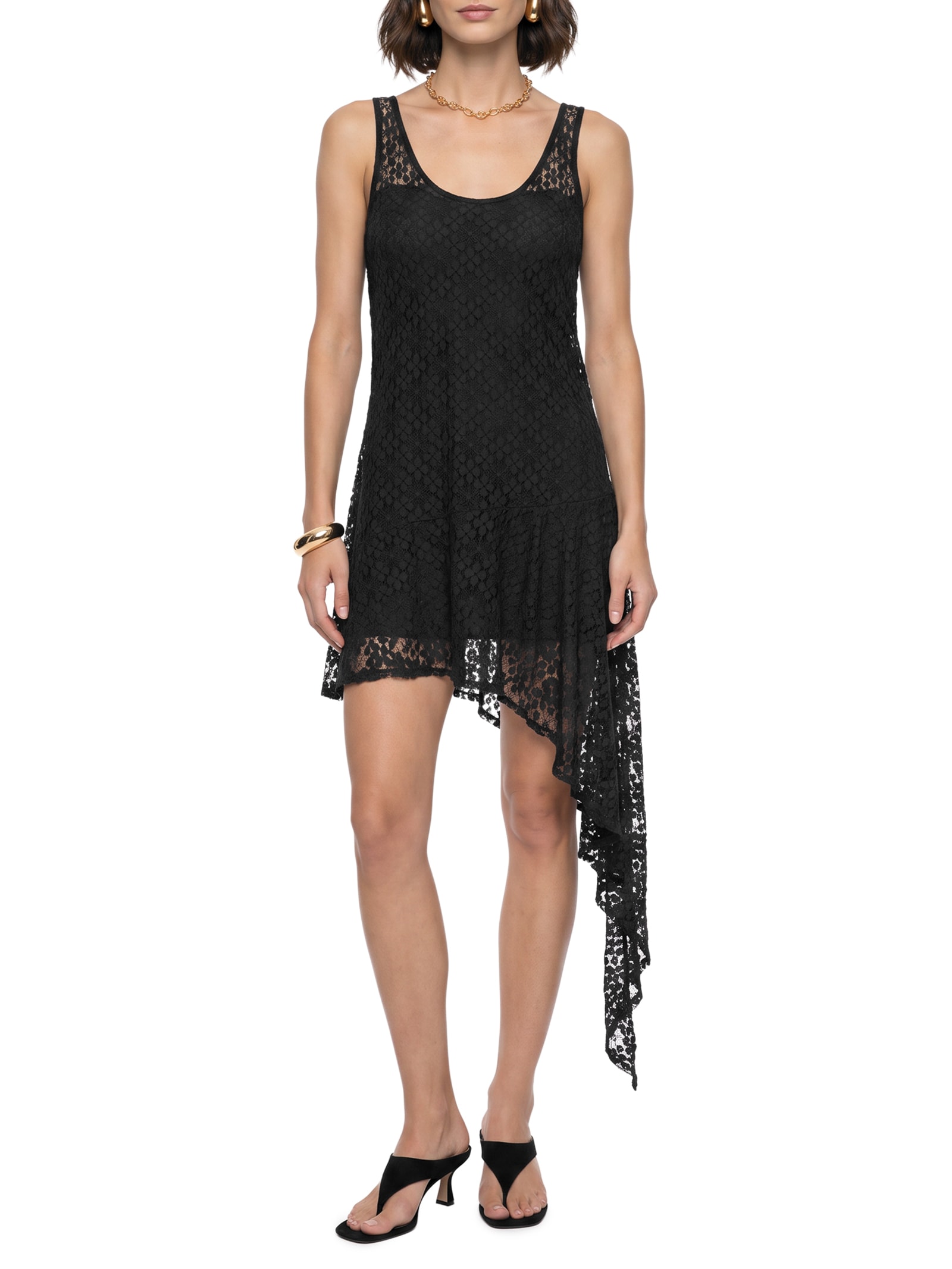 Vestido Renda – Preto Colcci