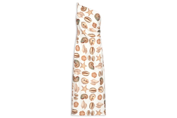 Vestido Reto Conchas - Off White