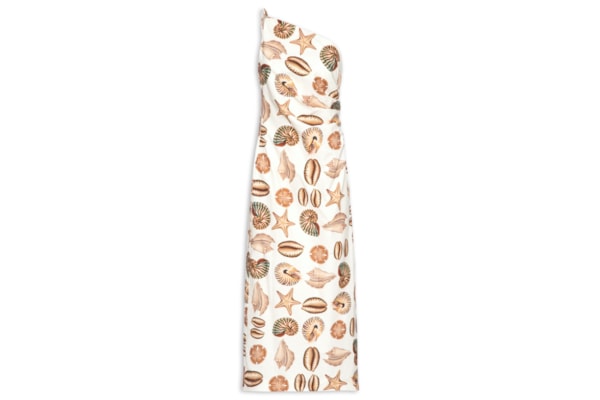 Vestido Reto Conchas - Off White