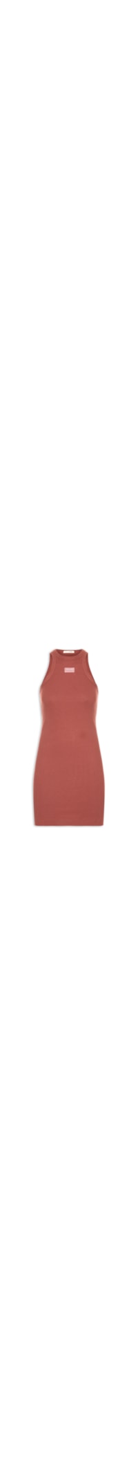 Vestido Rib Patch Beach Club Summer - Vinho