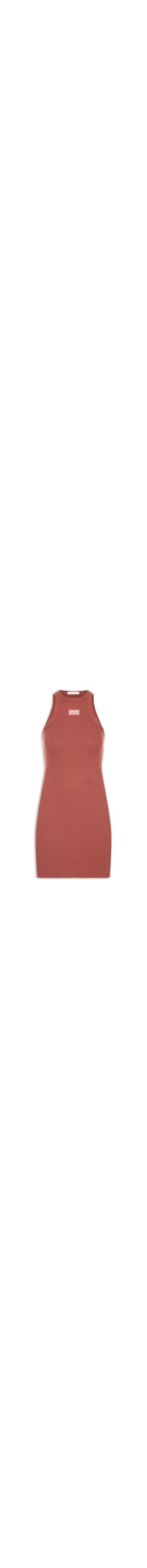 Vestido Rib Patch Beach Club Summer - Vinho