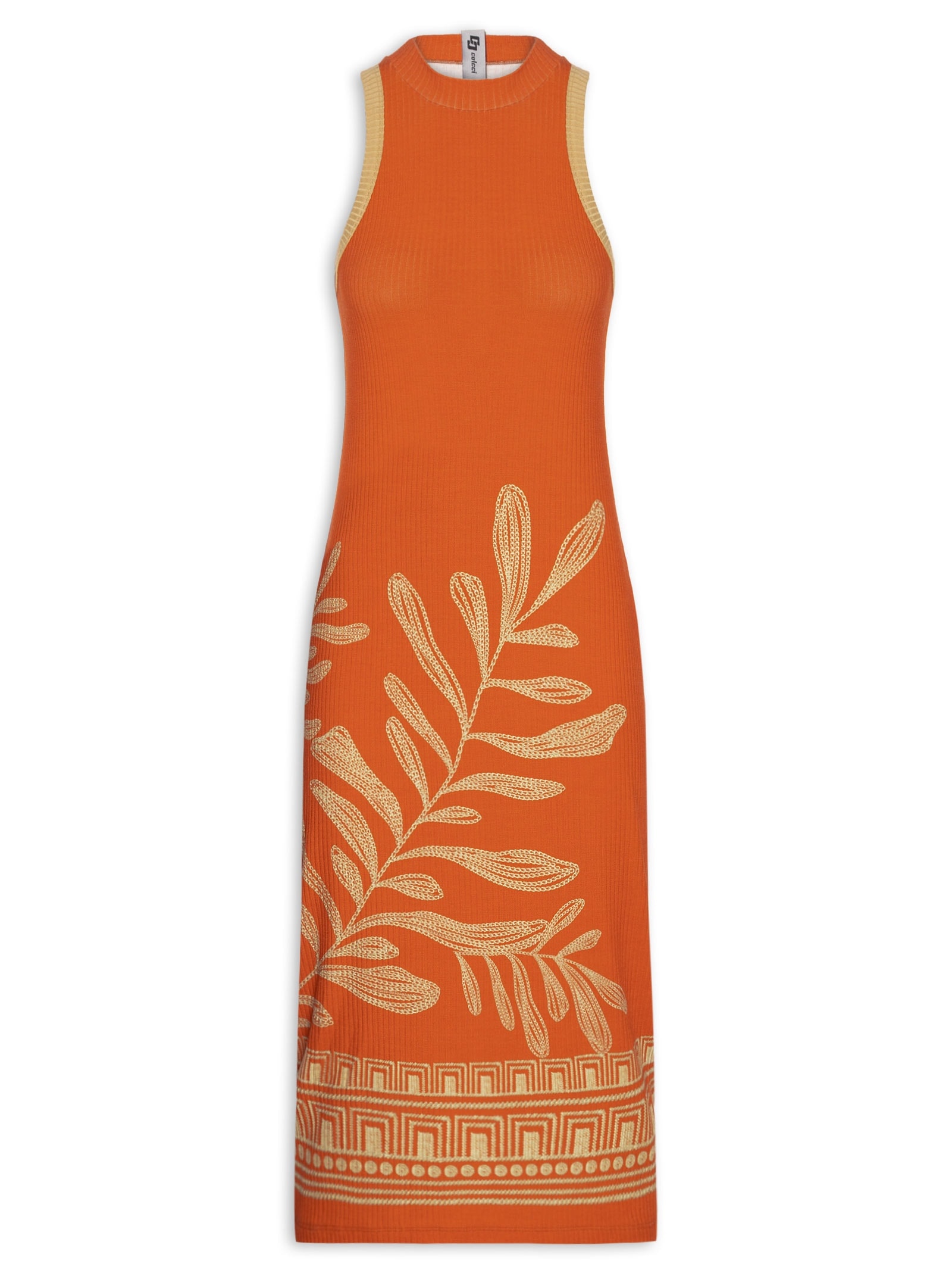 Vestido Ribana Laranja Colcci