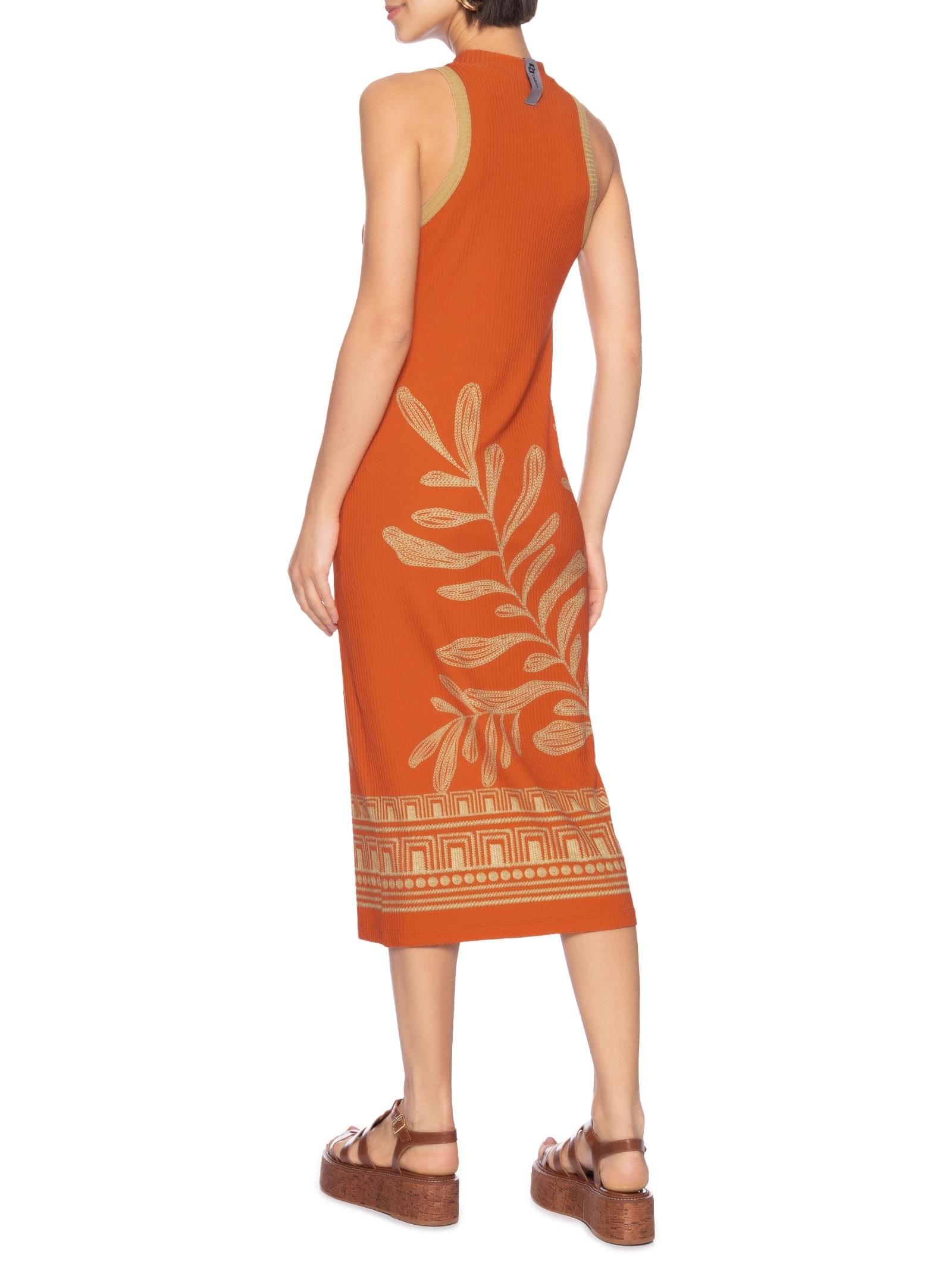 Vestido Ribana Laranja Colcci