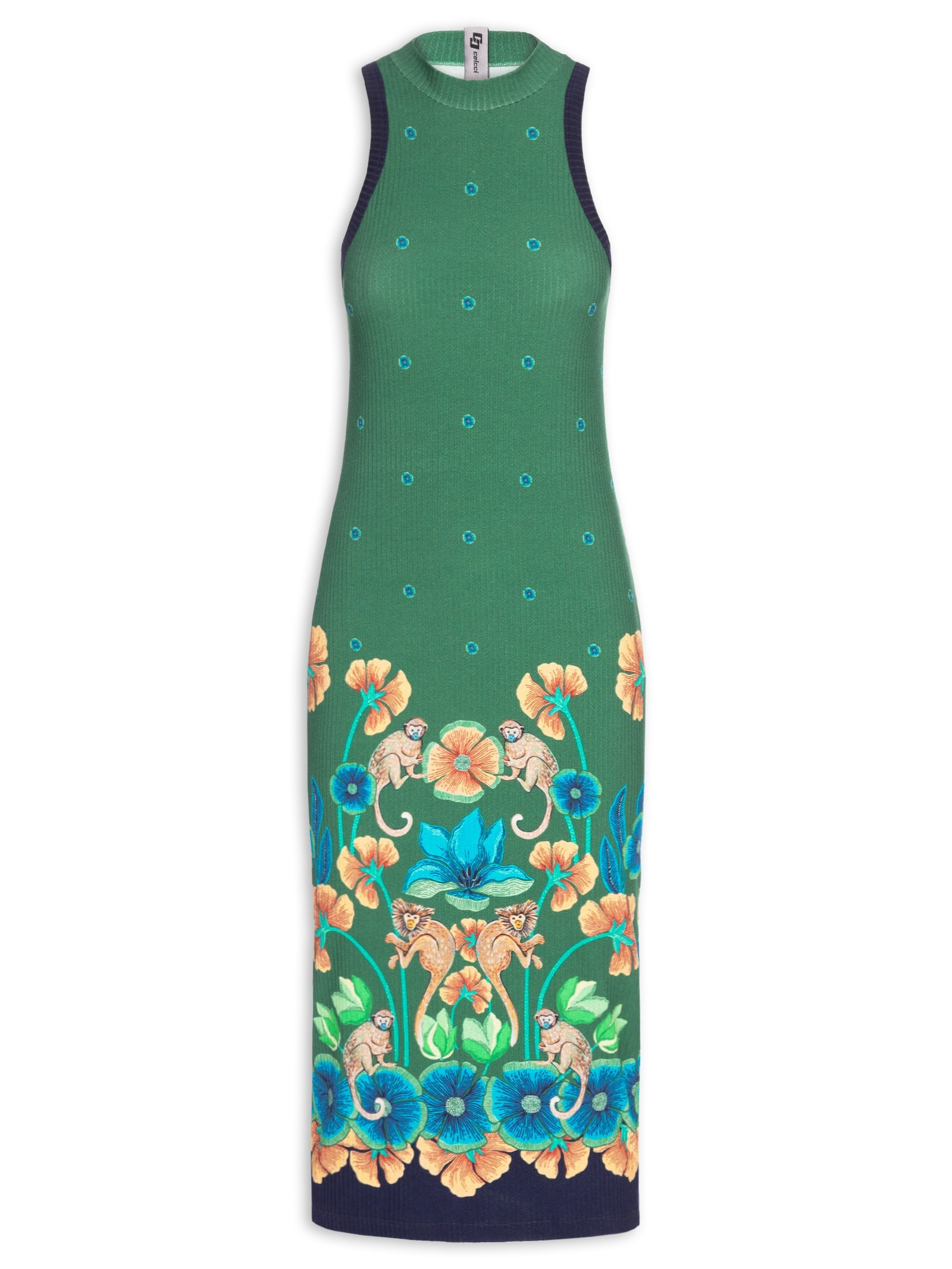 Vestido Ribana Verde Colcci