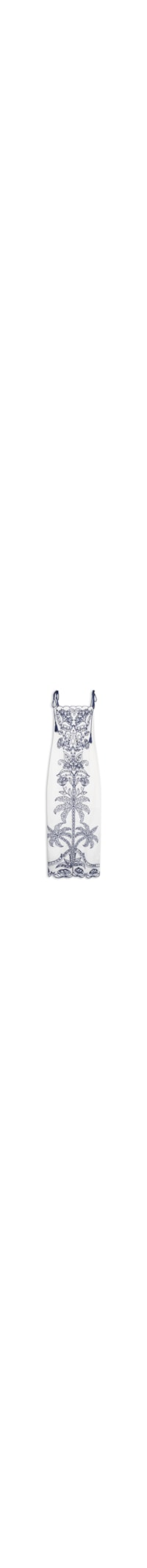 Vestido Richelieu Coqueiros - Branco