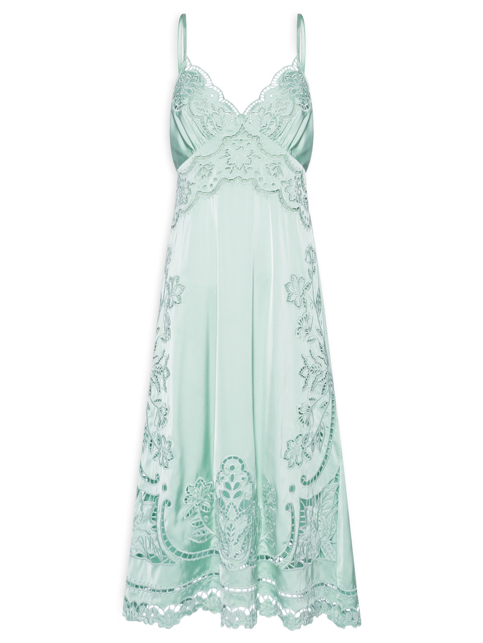 Vestido Richelieu Florie Azul Farm