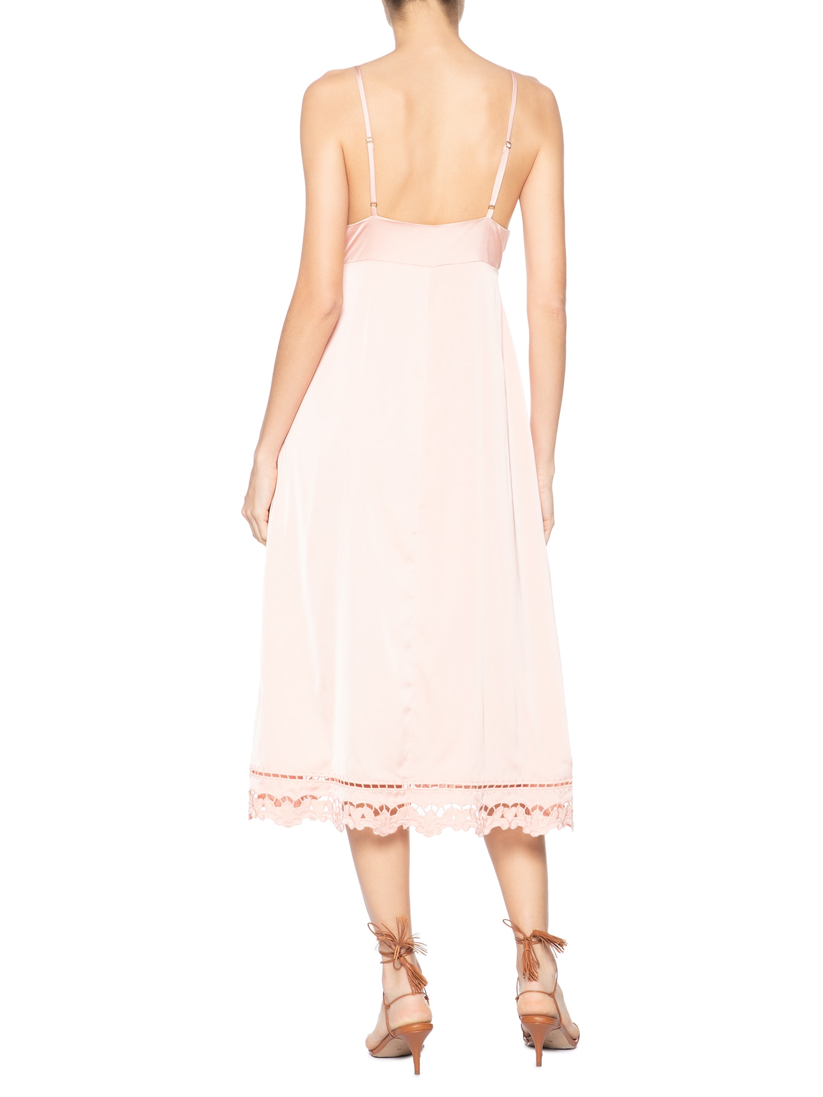 Vestido Richilieu Florie Rosa Farm