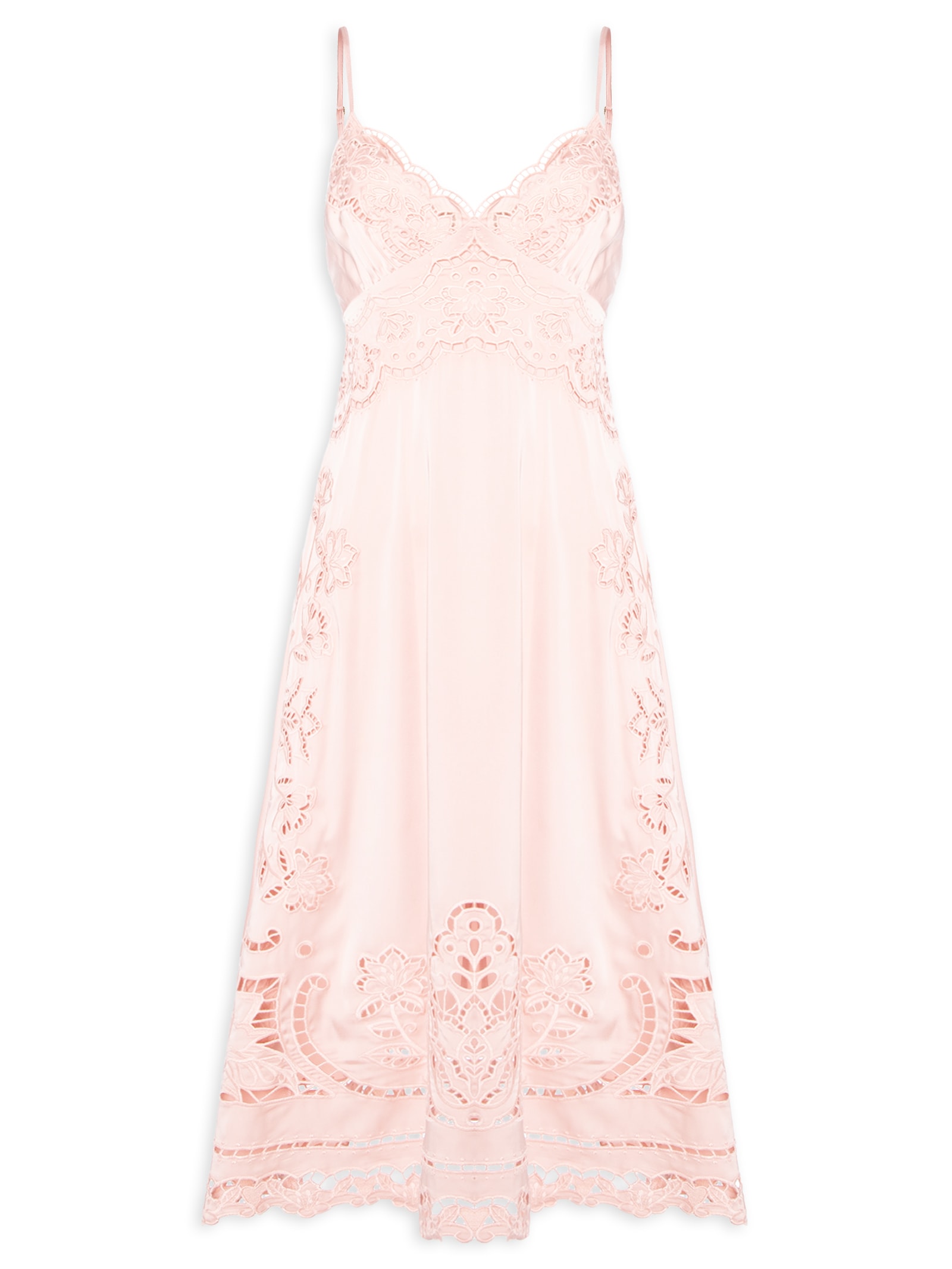 Vestido Richilieu Florie Rosa Farm