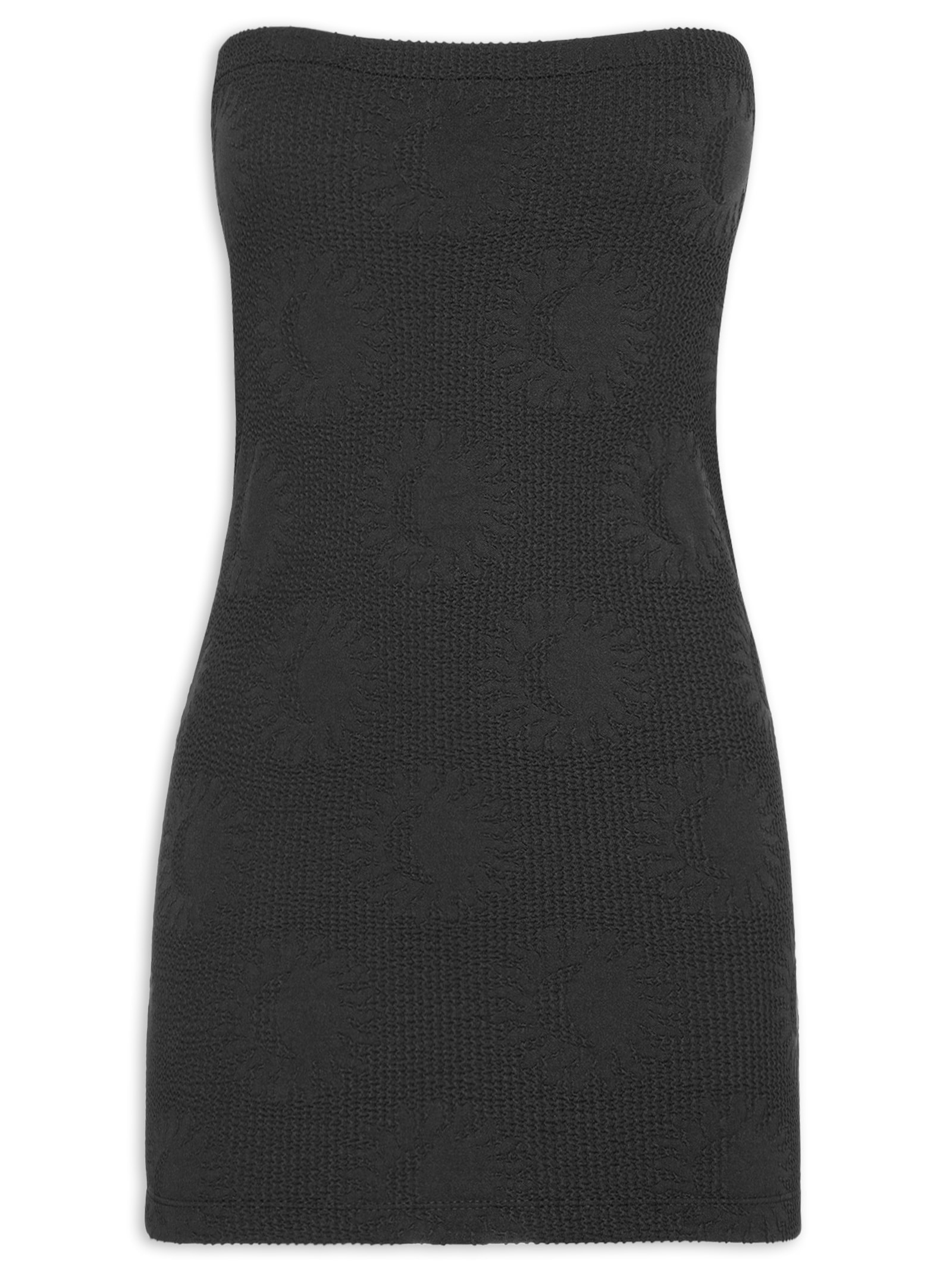 Vestido Saia Mare de Sol Preto Farm Praia