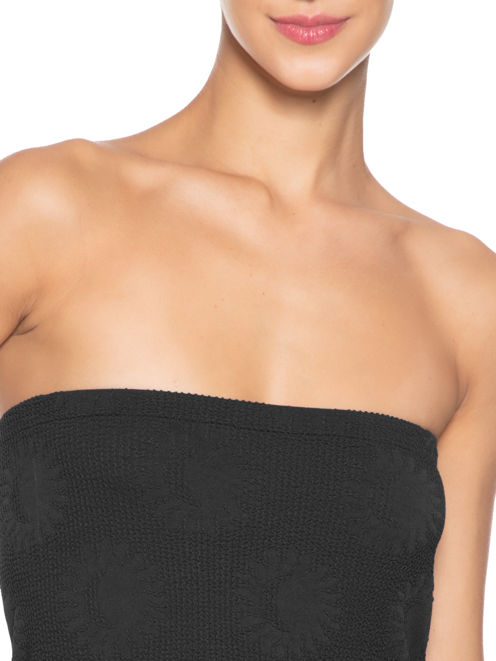 Vestido Saia Mare de Sol Preto Farm Praia