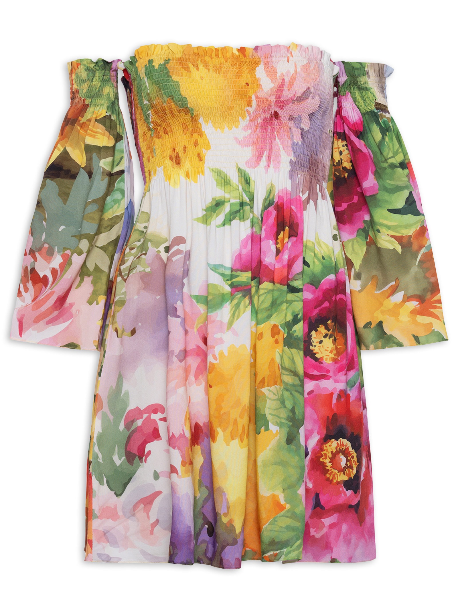 Vestido Samira Amarelo Triya