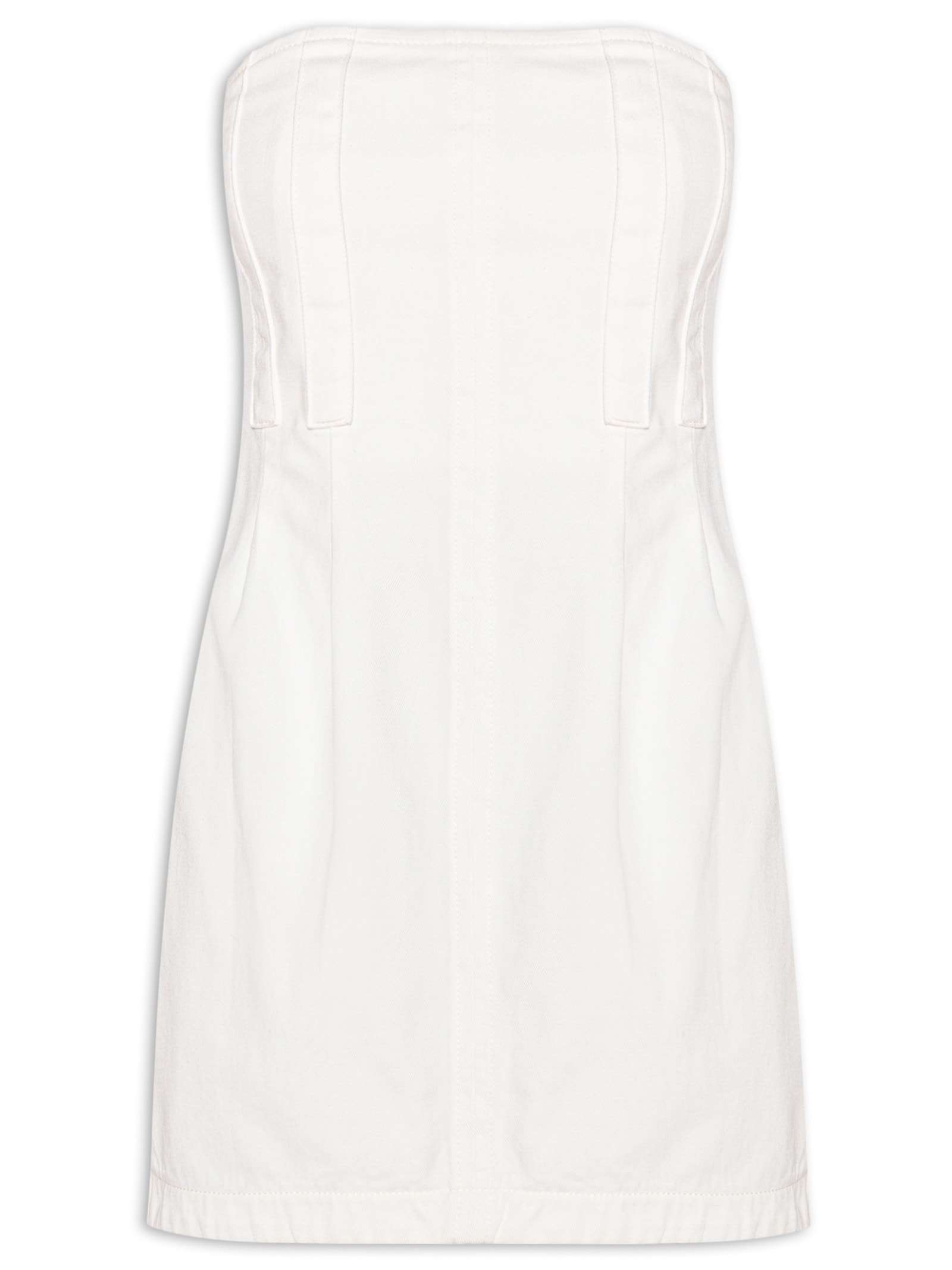 Vestido Sarja Tulipa Branco Dress To