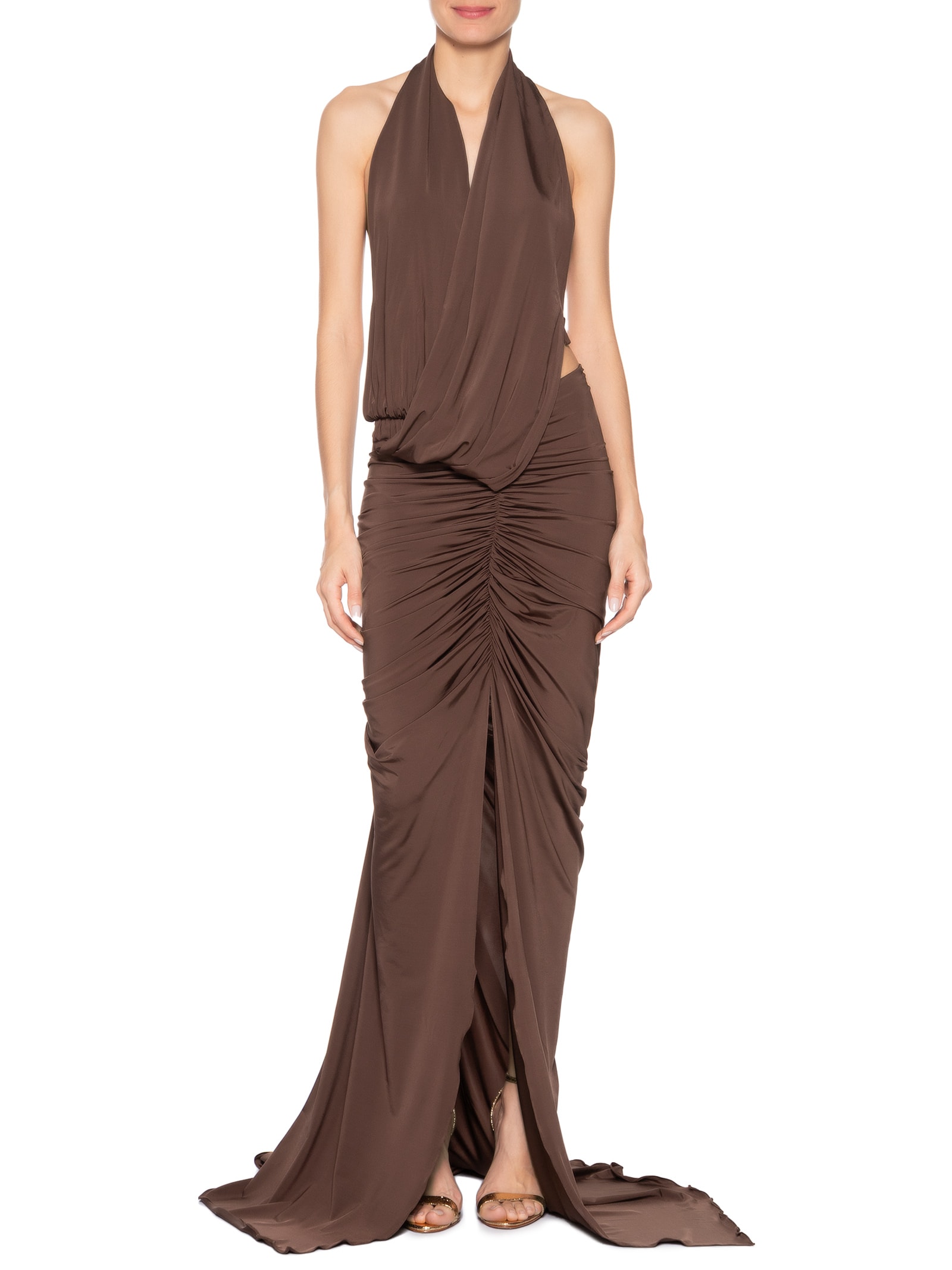 Vestido Selena Marrom Sol Brand