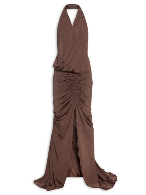 Vestido Selena – Marrom