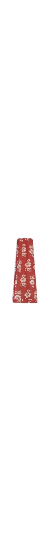 Vestido Sem Alça Estampa Fleur A - Vermelho