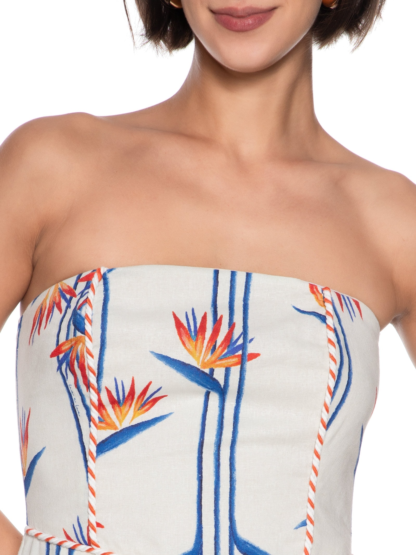 Vestido Sem Alças Branco Lez A Lez