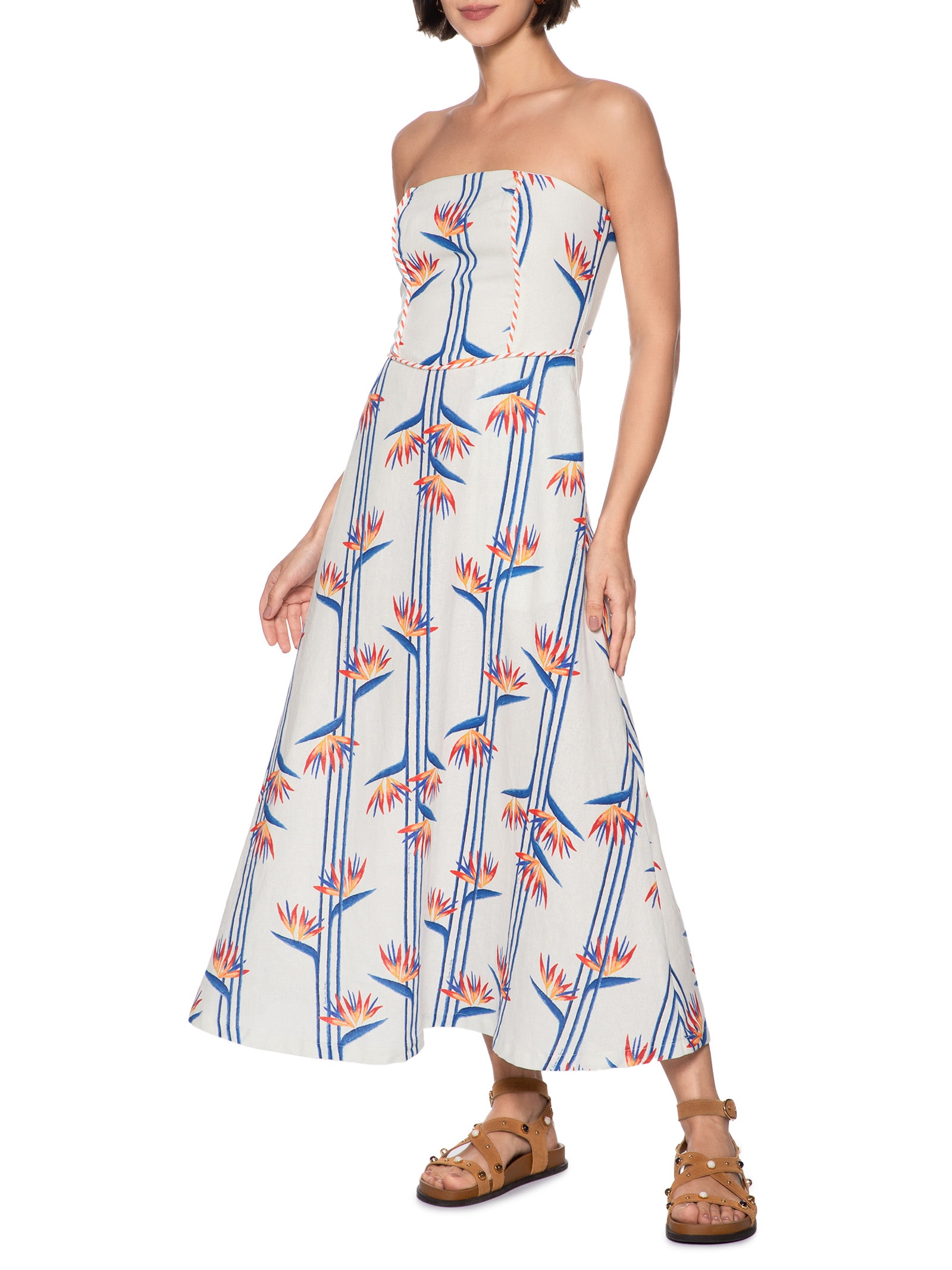 Vestido Sem Alças Branco Lez A Lez