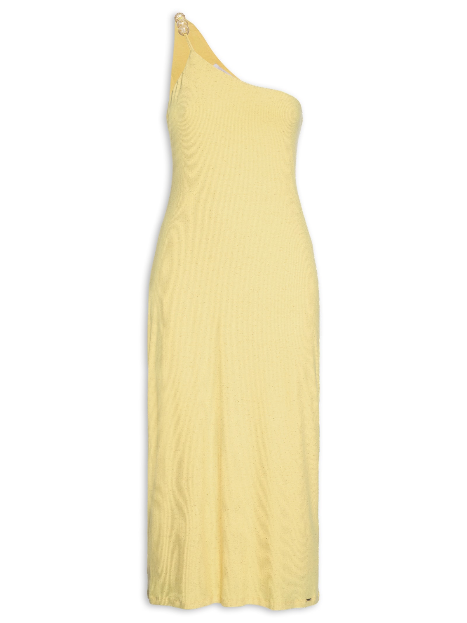 Vestido Sem Mangas Amarelo Lez A Lez