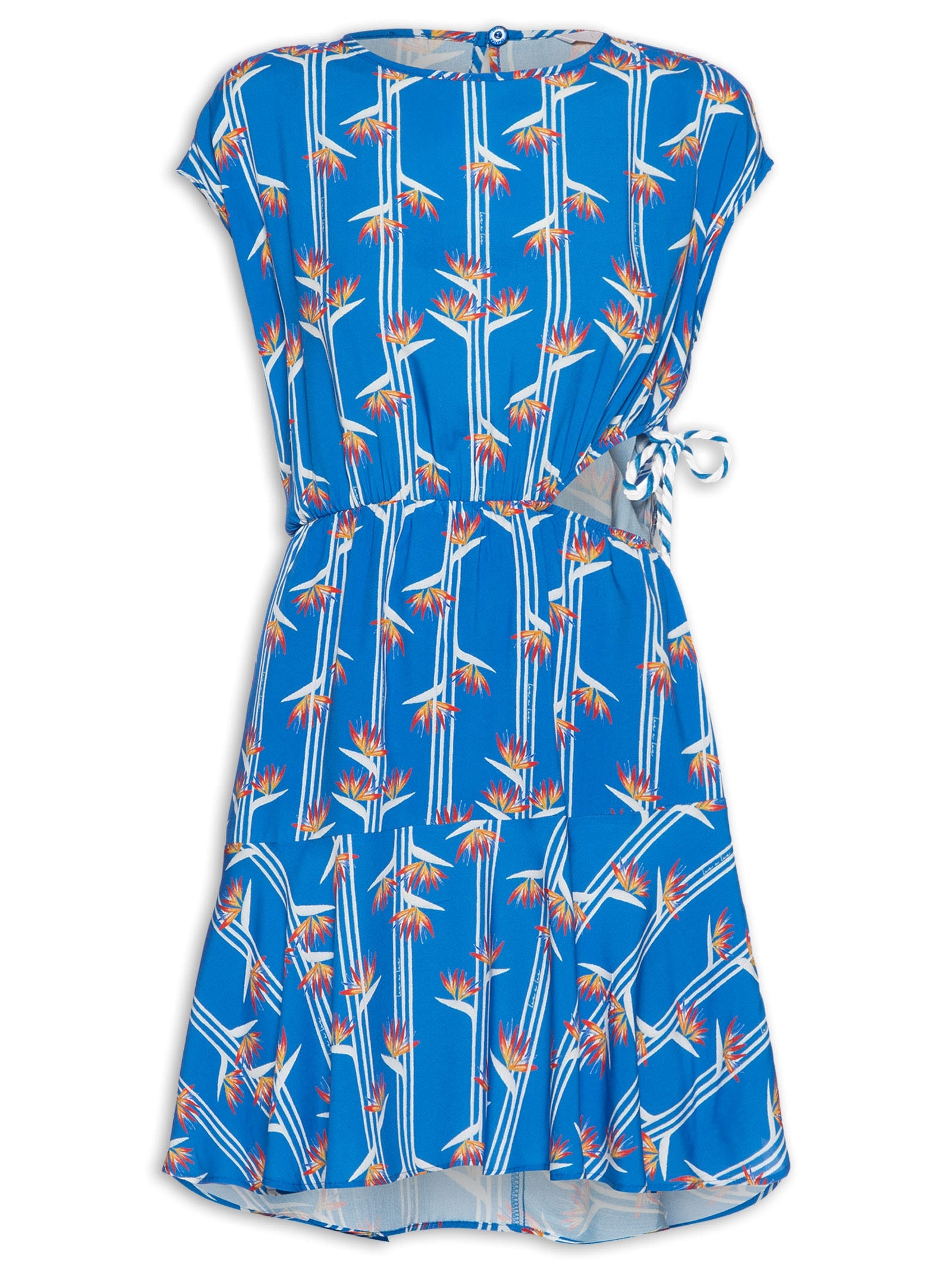 Vestido Sem Mangas Azul Lez A Lez