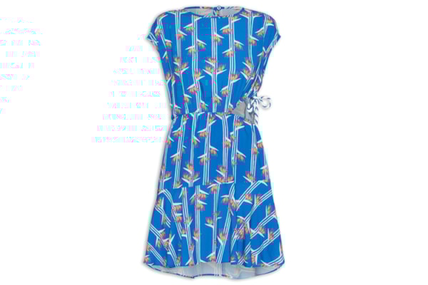 Vestido Sem Mangas - Azul