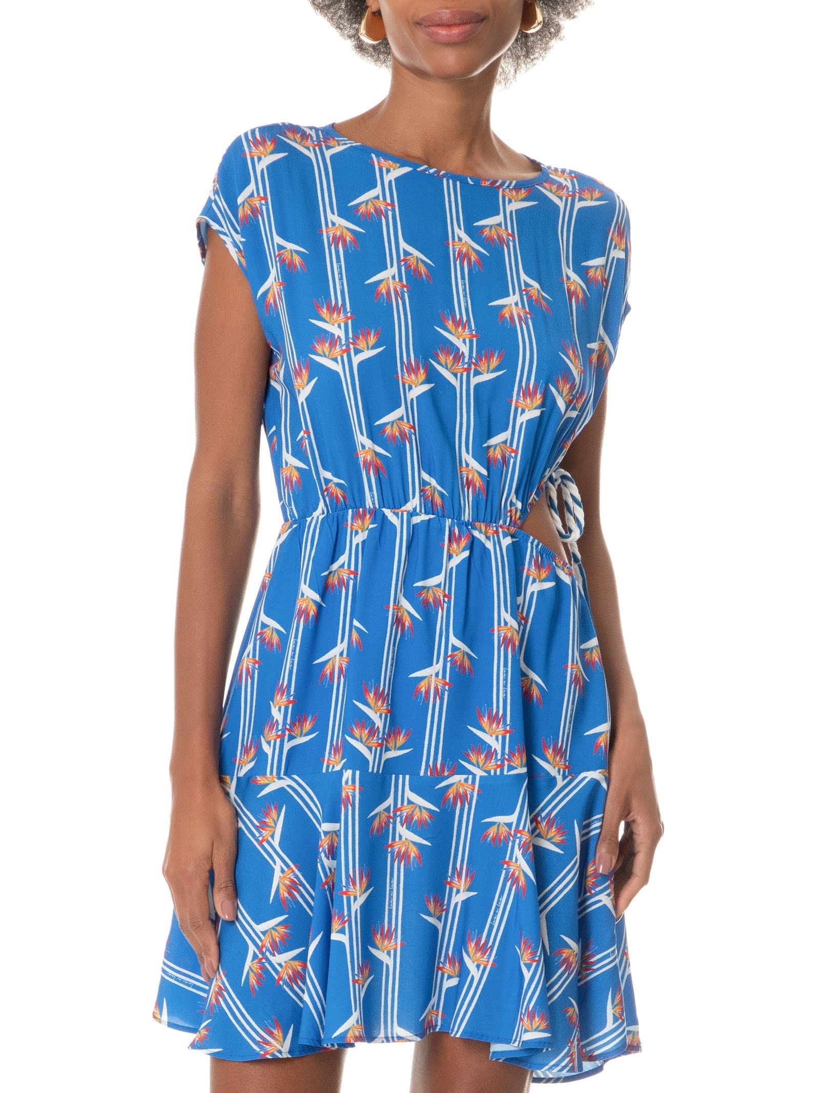 Vestido Sem Mangas Azul Lez A Lez