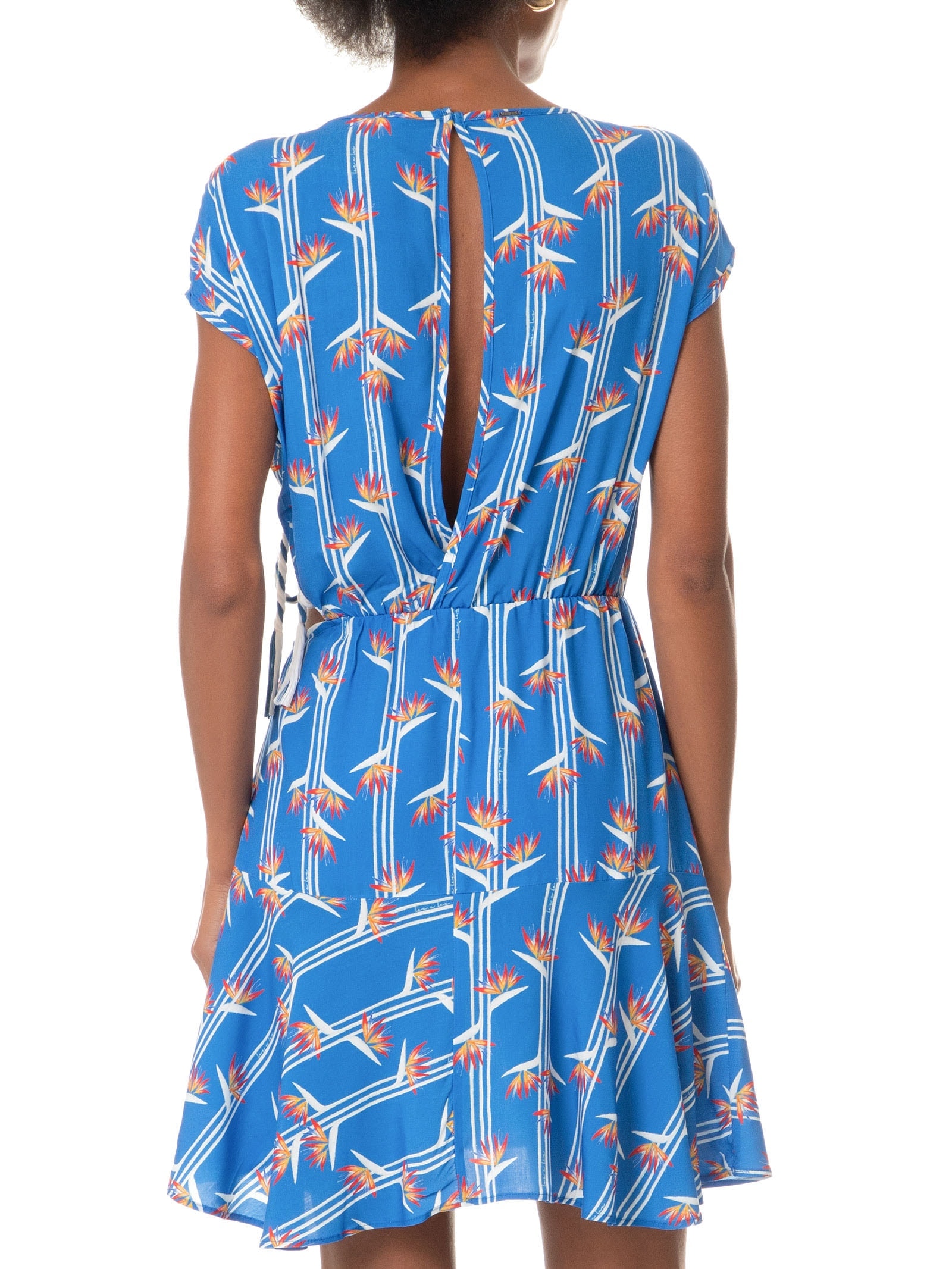 Vestido Sem Mangas Azul Lez A Lez