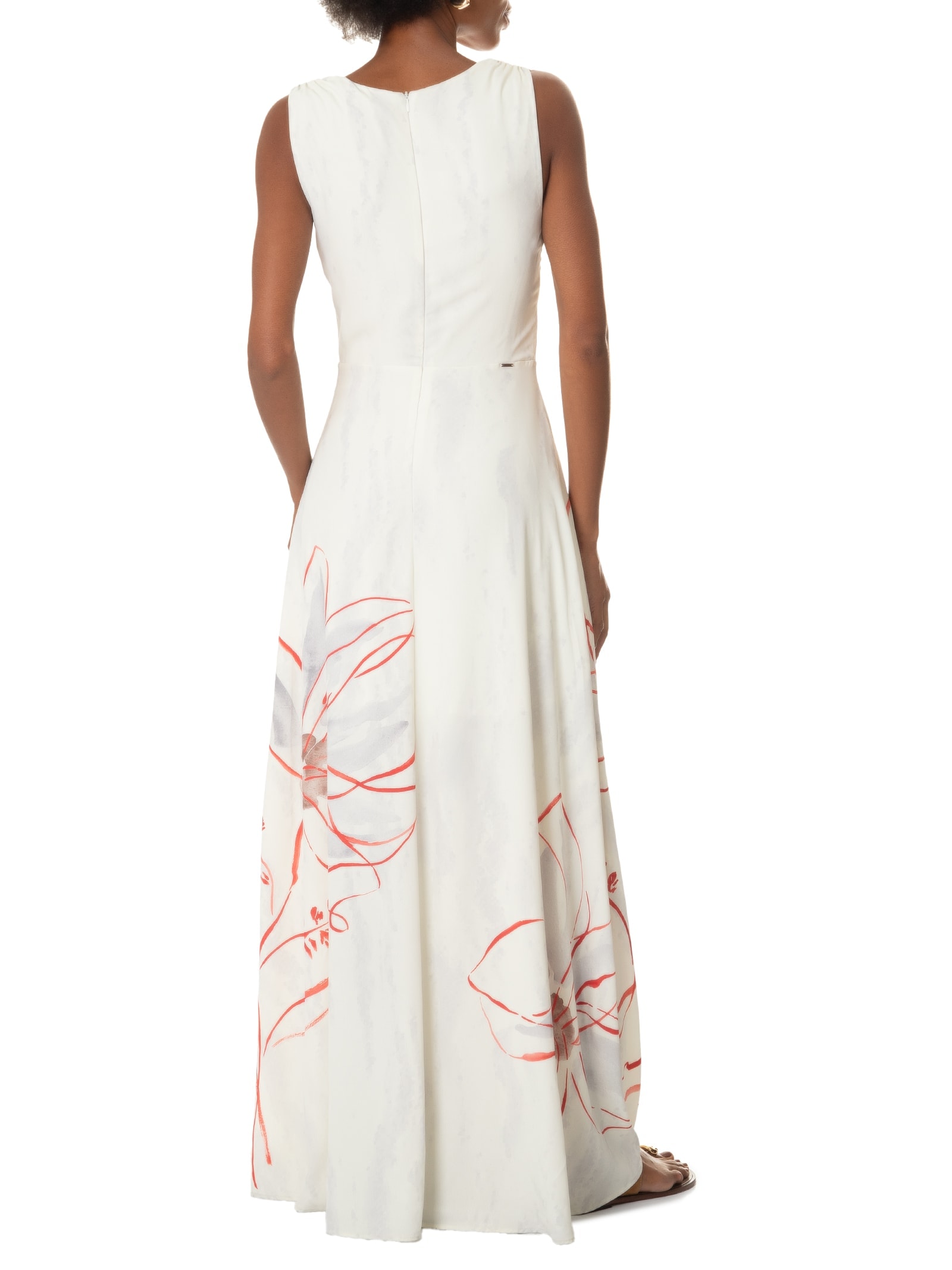 Vestido Sem Mangas Branco Lez A Lez