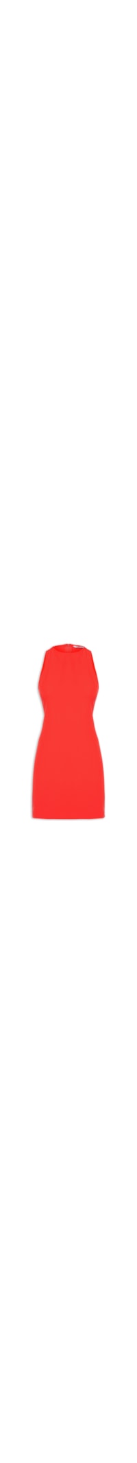 Vestido Sem Mangas - Vermelho