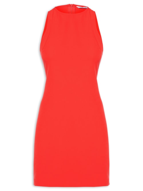 Vestido Sem Mangas – Vermelho
