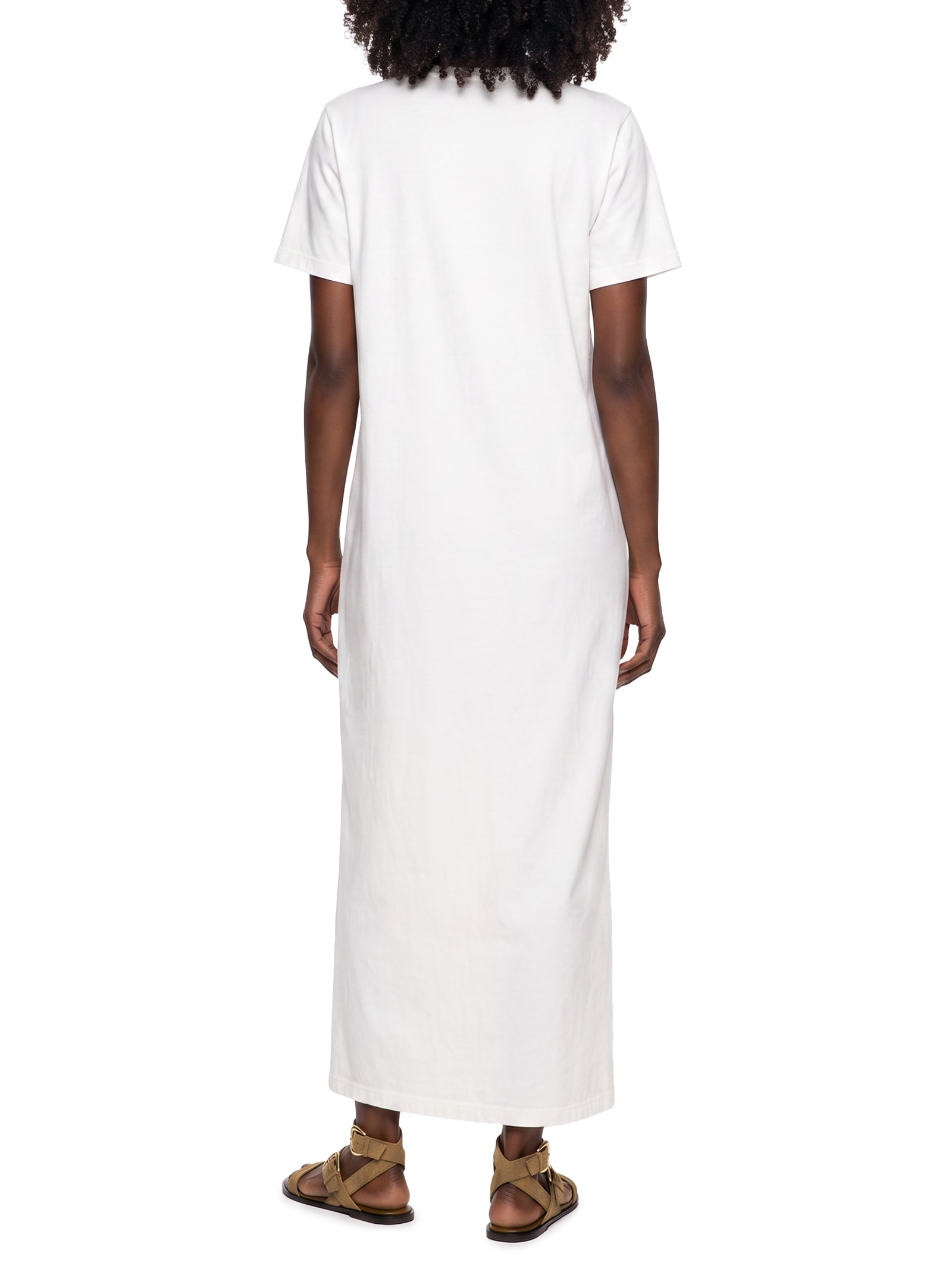 Vestido Silk Lagostas Branco Cacay