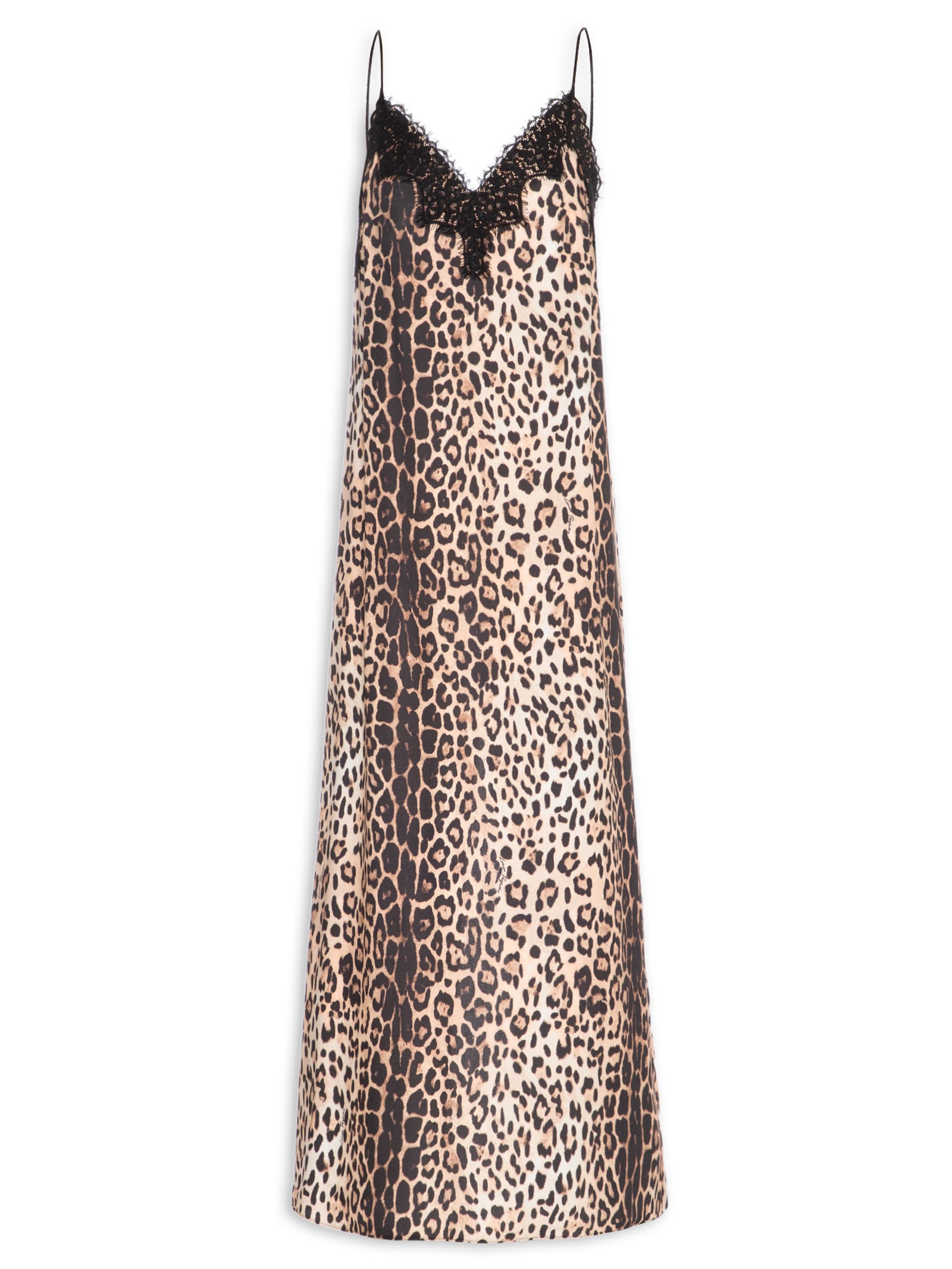 Vestido Sleep Dress Estampado Marrom Lança Perfume