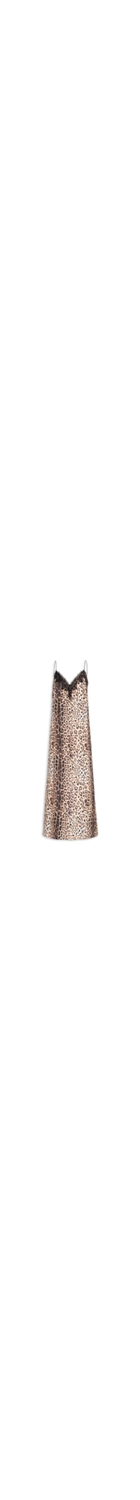 Vestido Sleep Dress Estampado - Marrom