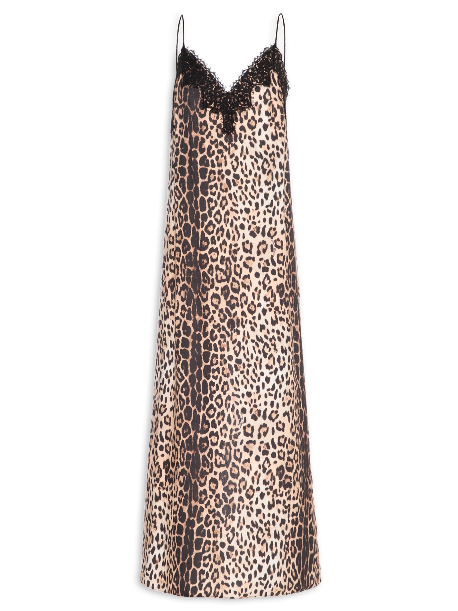Vestido Sleep Dress Estampado Marrom Lança Perfume