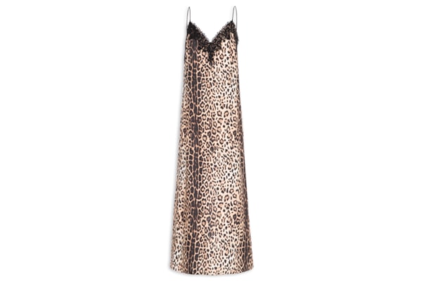 Vestido Sleep Dress Estampado - Marrom