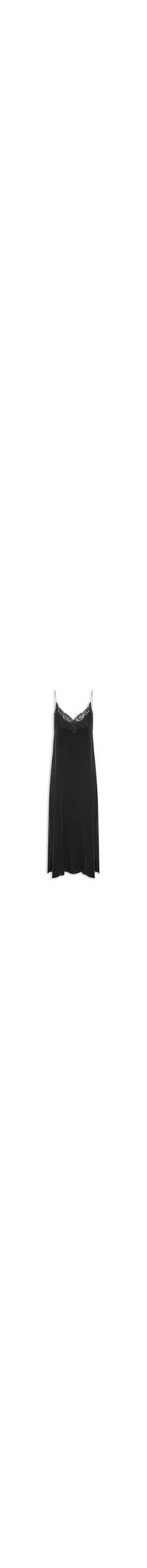 Vestido Sleep Dress Renda - Preto
