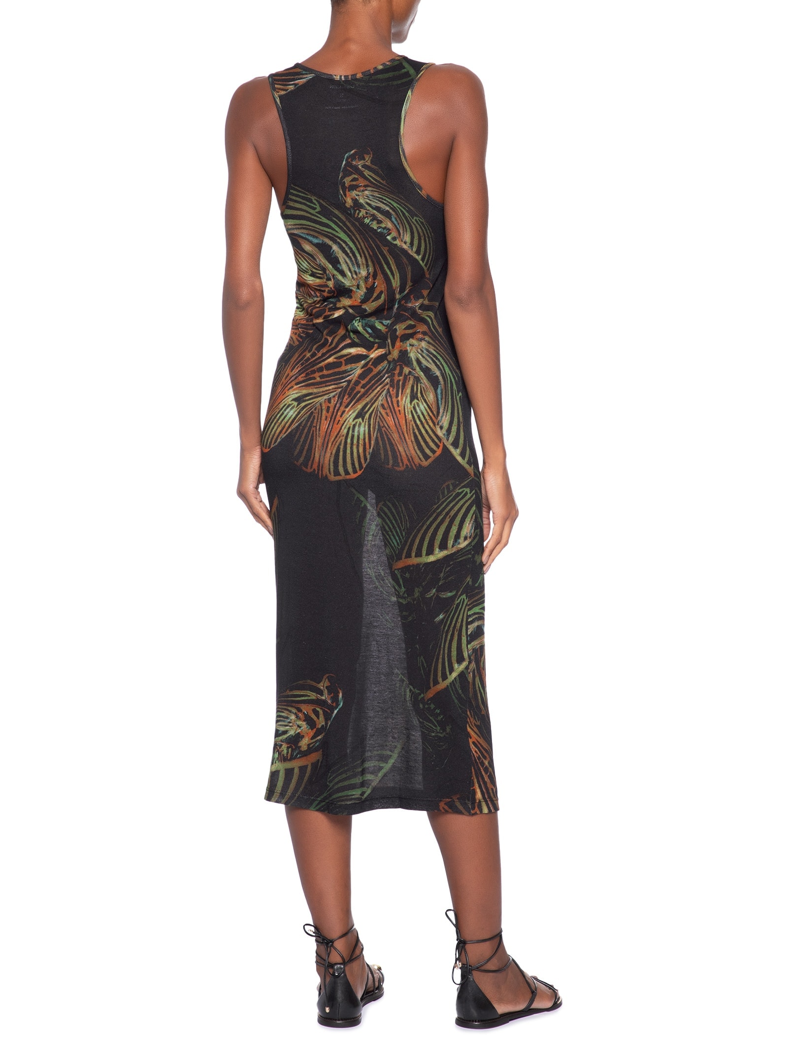 Vestido Sleeveless Tule Pupa Preto Osklen