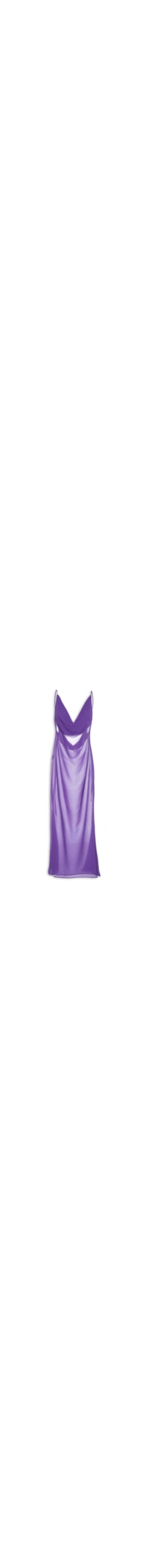 Vestido Slip Longo - Roxo