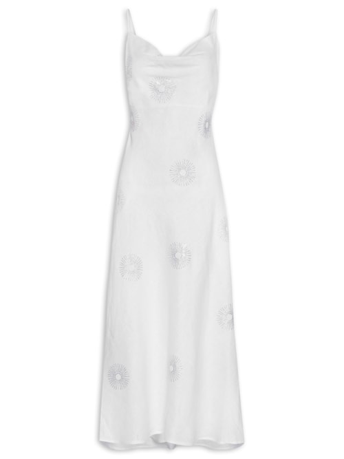 Vestido Sol Strass – Branco