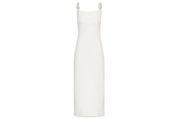 Vestido Super Midi Alça - Branco