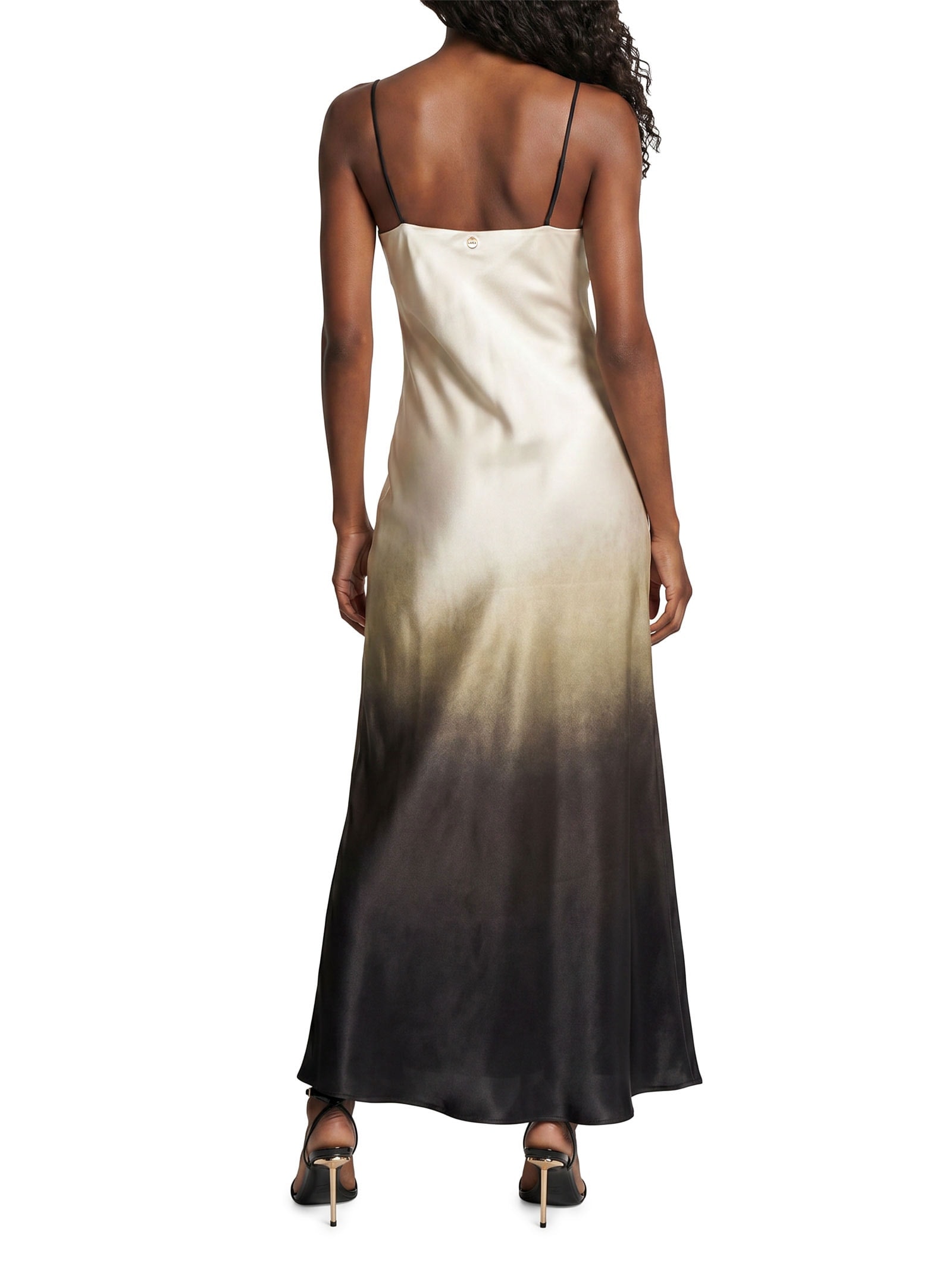 Vestido Super Midi Alça Verde Lança Perfume