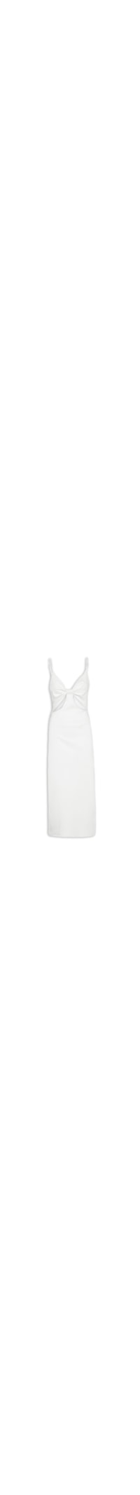 Vestido Super Midi Cut Out - Off White