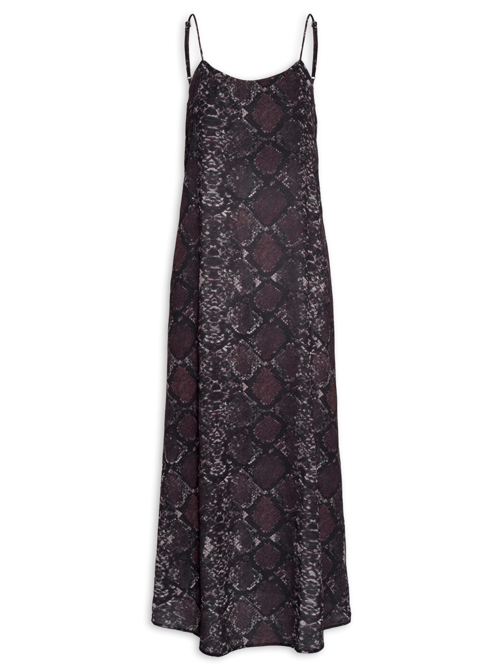 Vestido Super Midi Estampado Animal Print My Favorite