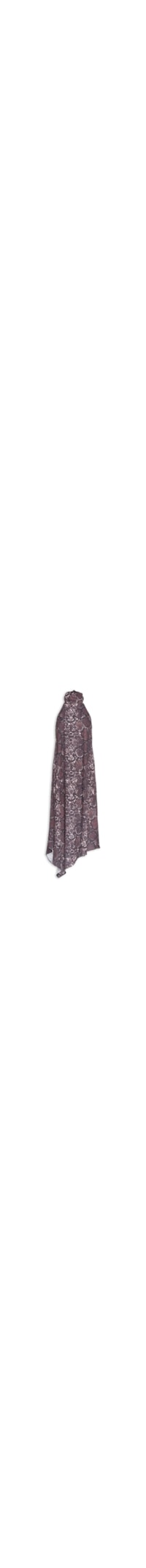 Vestido Super Midi Frente Única - Animal Print