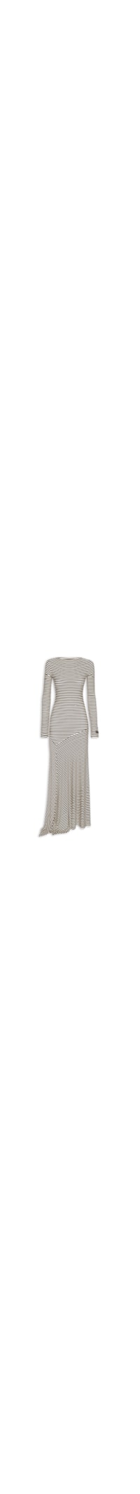Vestido Super Midi Pontas Assimétricas - Azul