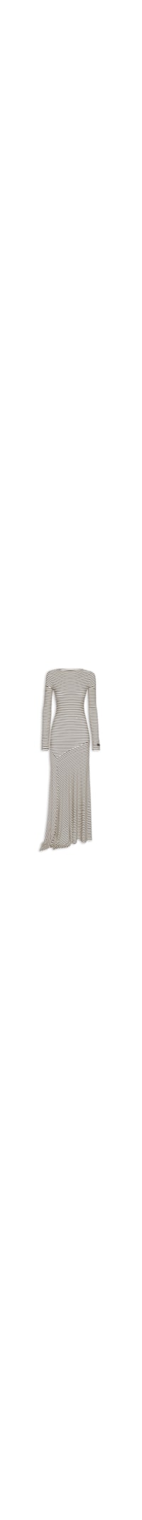 Vestido Super Midi Pontas Assimétricas - Azul